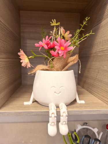 Flowerpot Fioriere, produk 3D custom Hepi Studio